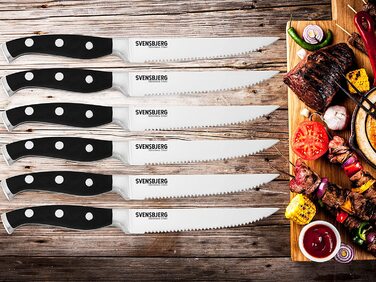 Набор ножей для стейка Svensbjerg, 6 предметов, из нержавеющей стали