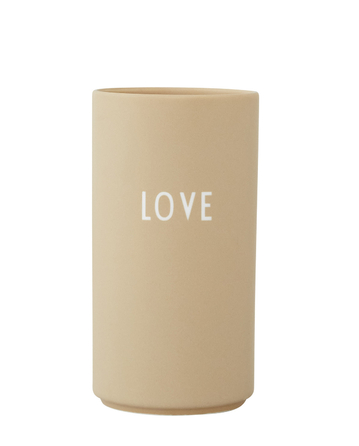 Ваза "Love" 15 см Beige Favourite Design Letters