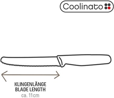 Набор ножей для хлеба 6 предметов Coolinato