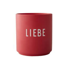 Кружка "Liebe" 0,25 л красная Favourite Design Letters