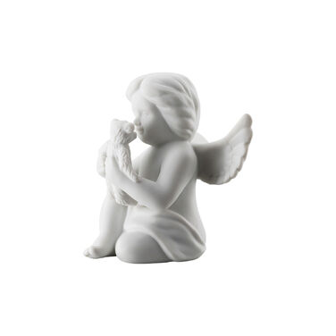 Фигурка "Ангел с плюшевым мишкой" 10,7 см матовая Angels Rosenthal