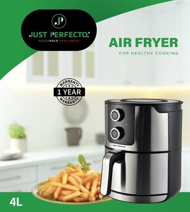 Фритюрница Hot Air Fryer XL / 4 л / 1400 Вт