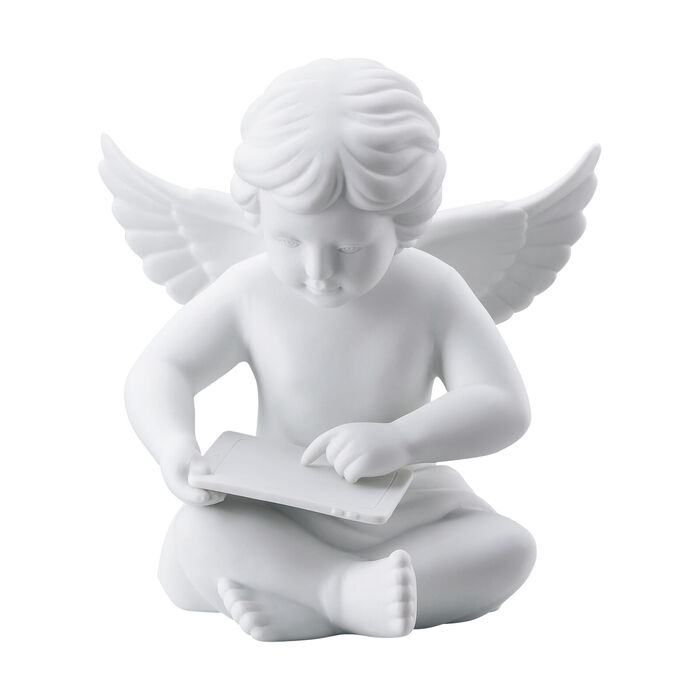 Фигурка "Ангел с планшетом" 14,2 см матовая Angels Rosenthal