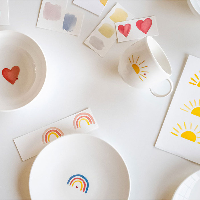 Тарелка для завтрака "Sending Love" 21 см With Love Villeroy & Boch