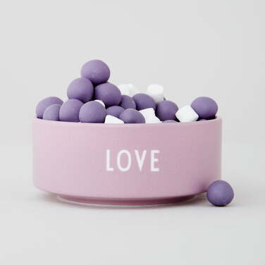 Пиала для закусок "Love" 12 см Lavender Favourite Design Letters