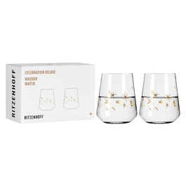 Набор стаканов для воды 0,510 л, 2 предмета 'Romi Bohnenberg' Celebration Deluxe Ritzenhoff