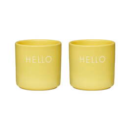 Набор подставок для яиц "Hello" желтый Favourite Design Letters