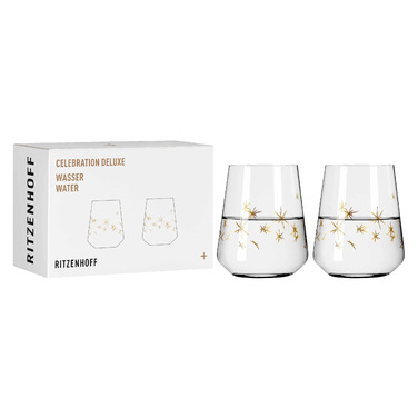 Набор стаканов для воды 0,510 л, 2 предмета 'Romi Bohnenberg' Celebration Deluxe Ritzenhoff