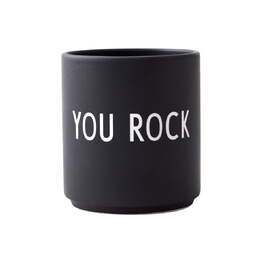 Кружка "You Rock" 0,25 л черная Favourite Design Letters