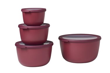 Набор контейнеров высоких, 4 предмета Nordic Berry Cirqula Mepal
