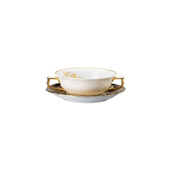 Rosenthal Тарелка суповая с блюдцем 0,31 л Heritage Midas Rosenthal