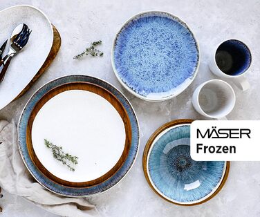 Набор столовой посуды на 4 человека 19 предметов Frozen Series MÄSER