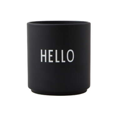 Кружка "Hello" 0,25 л Black Favourite Design Letters