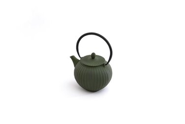 Заварочный чайник чугунный 1,3 л, зеленый Studio Berghoff