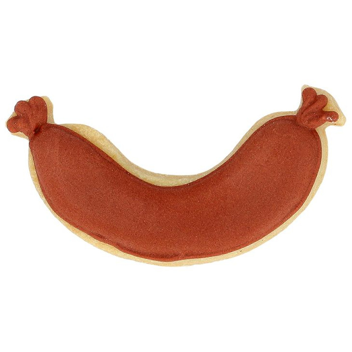 Форма для печенья в виде баварской сосиски, 7 см, RBV Birkmann