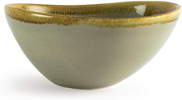 Набор глубоких тарелок 6 предметов, 165 мм зелёные Olympia