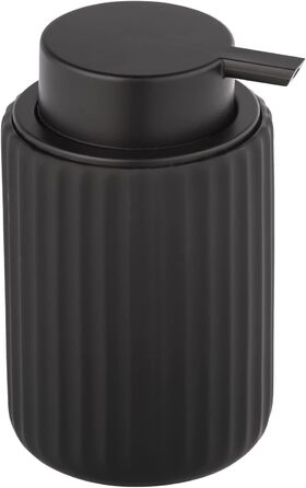 Дозатор для мыла 300 мл, 8 x 13,5 см, черный WENKO