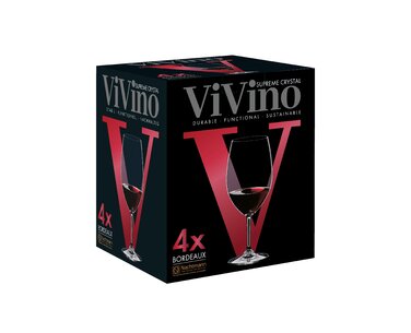 Набор бокалов для красного вина 4 предмета Bordeaux ViVino Nachtmann