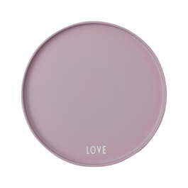 Тарелка "Love" 21 см Lavender Favourite Design Letters