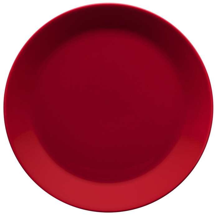 Тарелка Ø 21 см красная Teema Iittala