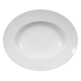 Тарелка для пасты овальная 32 см белая Lukullus Seltmann 