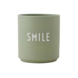 Кружка "Smile" 0,25 л зеленая Favourite cups Design Letters