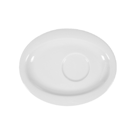 Блюдце к чашке овальное 16 см белое Top Life Seltmann