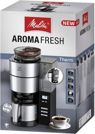 Фильтр-кофеварка 1.25 л, черная Aromafresh Melitta