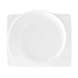 Тарелка для завтрака квадратная 25 см белая Paso Seltmann