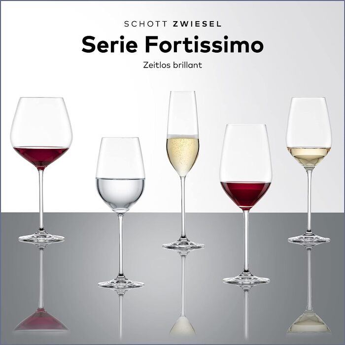 Набор бокалов для белого вина 400 мл 6 предметов Fortissimo Schott Zwiesel