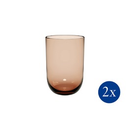 Набор из 2 стаканов лонг-дринк 0,385 л Clay Like Glass Villeroy & Boch