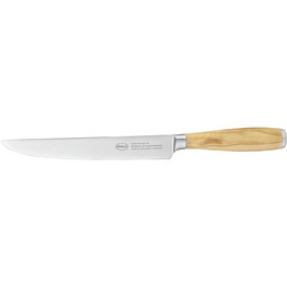 Нож для разделки мяса RÖSLE Artesano из нержавеющей стали, рукоять из оливкового дерева, 20 см