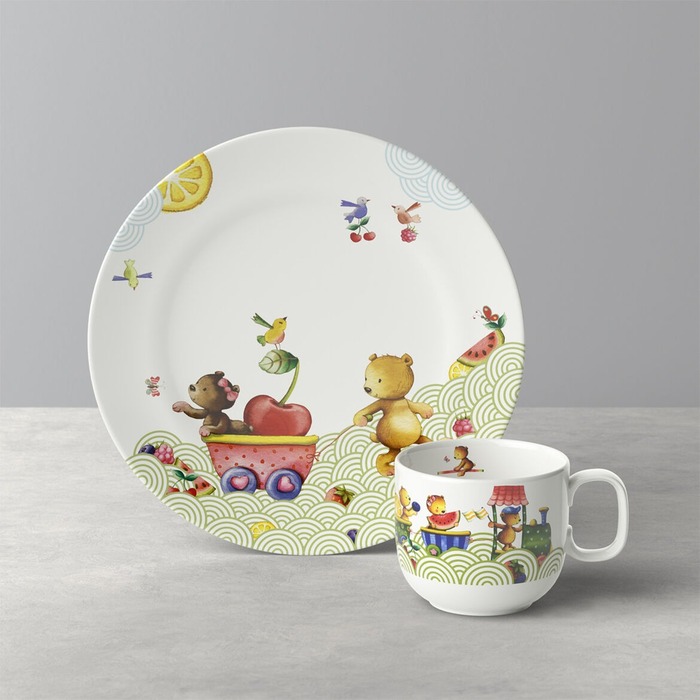 Villeroy & Boch Набор детской посуды 2 предмета Hungry as a Bear Villeroy & Boch maxi раскраска для девочек