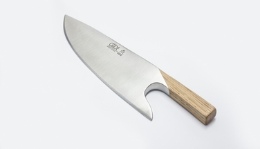 Нож поварской 26 см дуб The Knife Guede