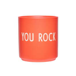 Кружка "You Rock" 0,25 л оранжевая Favourite Design Letters