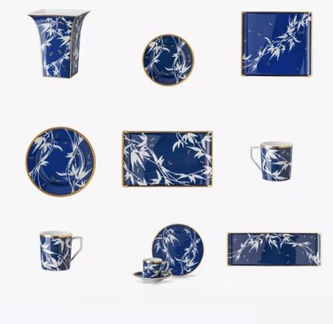 Блюдо прямоугольное 24 х 15 см Blue Heritage Turandot Rosenthal