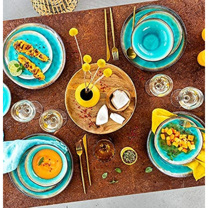 Набор столовой посуды на 4 персоны, 12 предметов Capri Palm-Beach Sänger