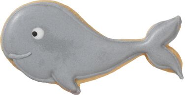 Форма для печенья в виде кита, 7 см, RBV Birkmann