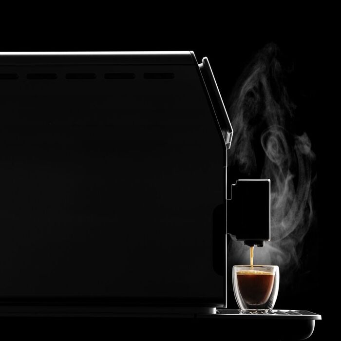 Кофемашина на 2 чашки, матово-черная Perfection 740 WMF
