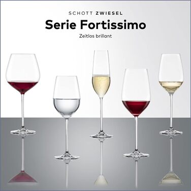 Набор бокалов для красного вина 730 мл 6 предметов Fortissimo Burgundy Schott Zwiesel