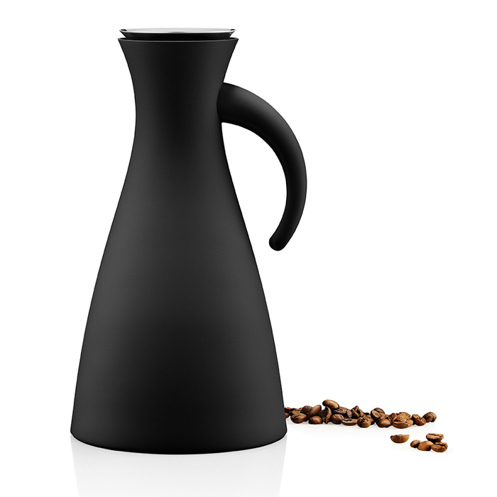 Кофейный вакуумный кувшин 1 л черный Kaffee-Isolierkanne Eva Solo