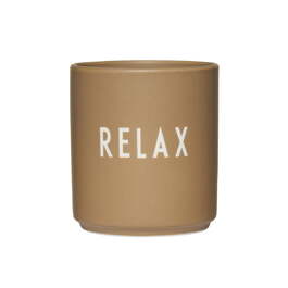 Кружка "Relax" 0,25 л бежевая Favourite Design Letters