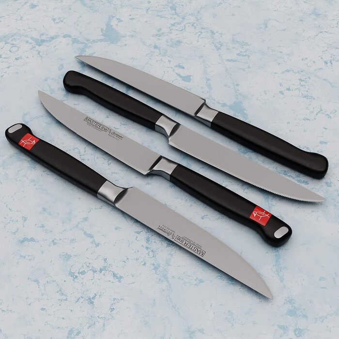 Набор из 4 ножей для стейка 12 см Master Line Burgvogel Solingen