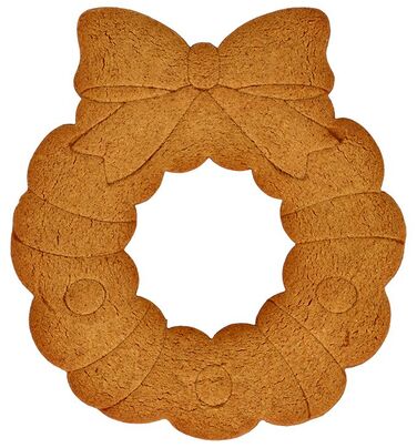 Форма для печенья в виде рождественского венка  XXL, 18 см, RBV Birkmann