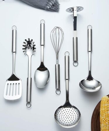 Набор из 7 кухонных принадлежностей с подставкой Berglander
