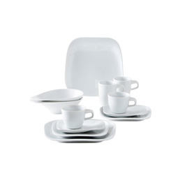 Набор столовой посуды 12 предметов, белый Elixyr Design 2 Go Kahla