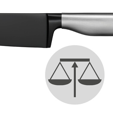 Нож для хлеба 19 см Black Ultimate WMF