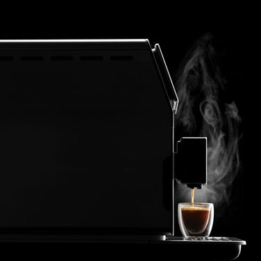 Кофемашина на 2 чашки, серебристо-черная Perfection 840L WMF