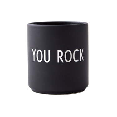 Кружка "You Rock" 0,25 л Black Favourite Design Letters