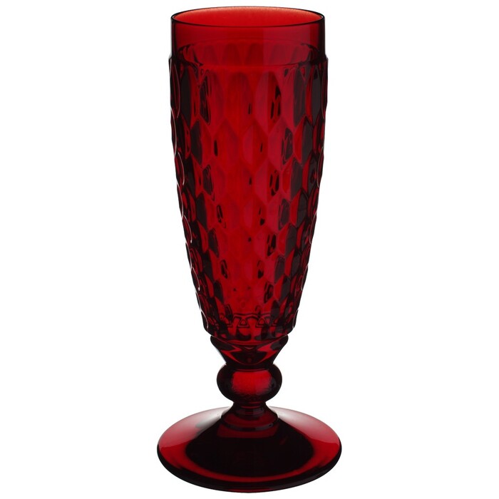 Бокал для шампанского 163 мм, красный Boston Villeroy & Boch